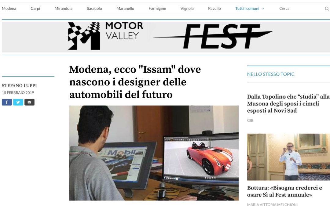 Modena, ecco “Issam” dove nascono i designer delle automobili del futuro